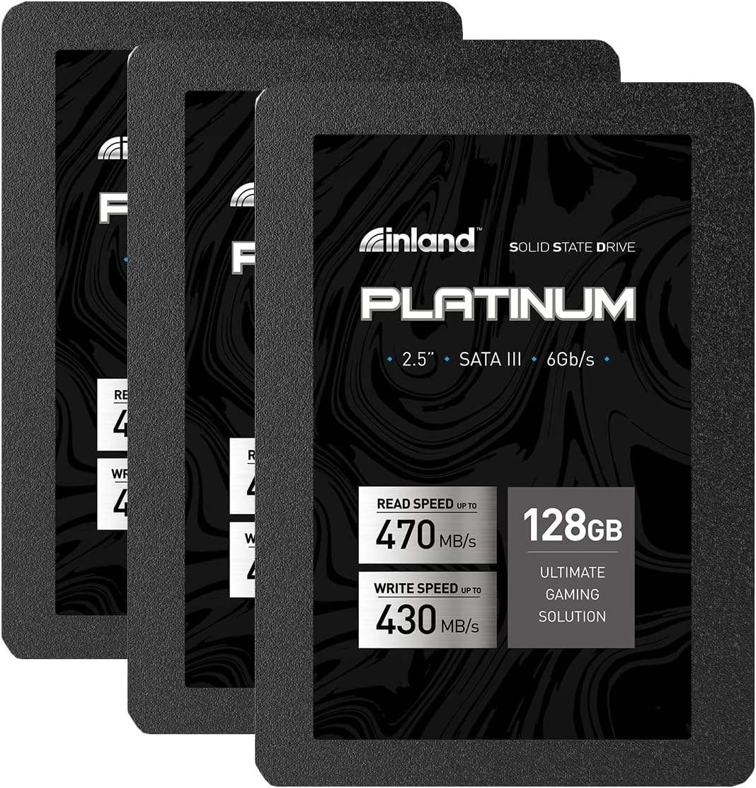 3 Pack 512GB SSD SATA III 2.5" Internal Solid State Drive U581