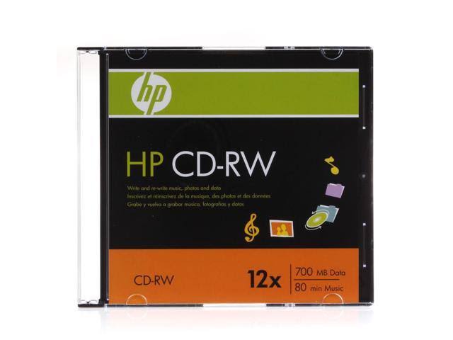 100-pk 12x CD-RW Rewritable Blank Disc 700MB in Slim Jewel Case I169