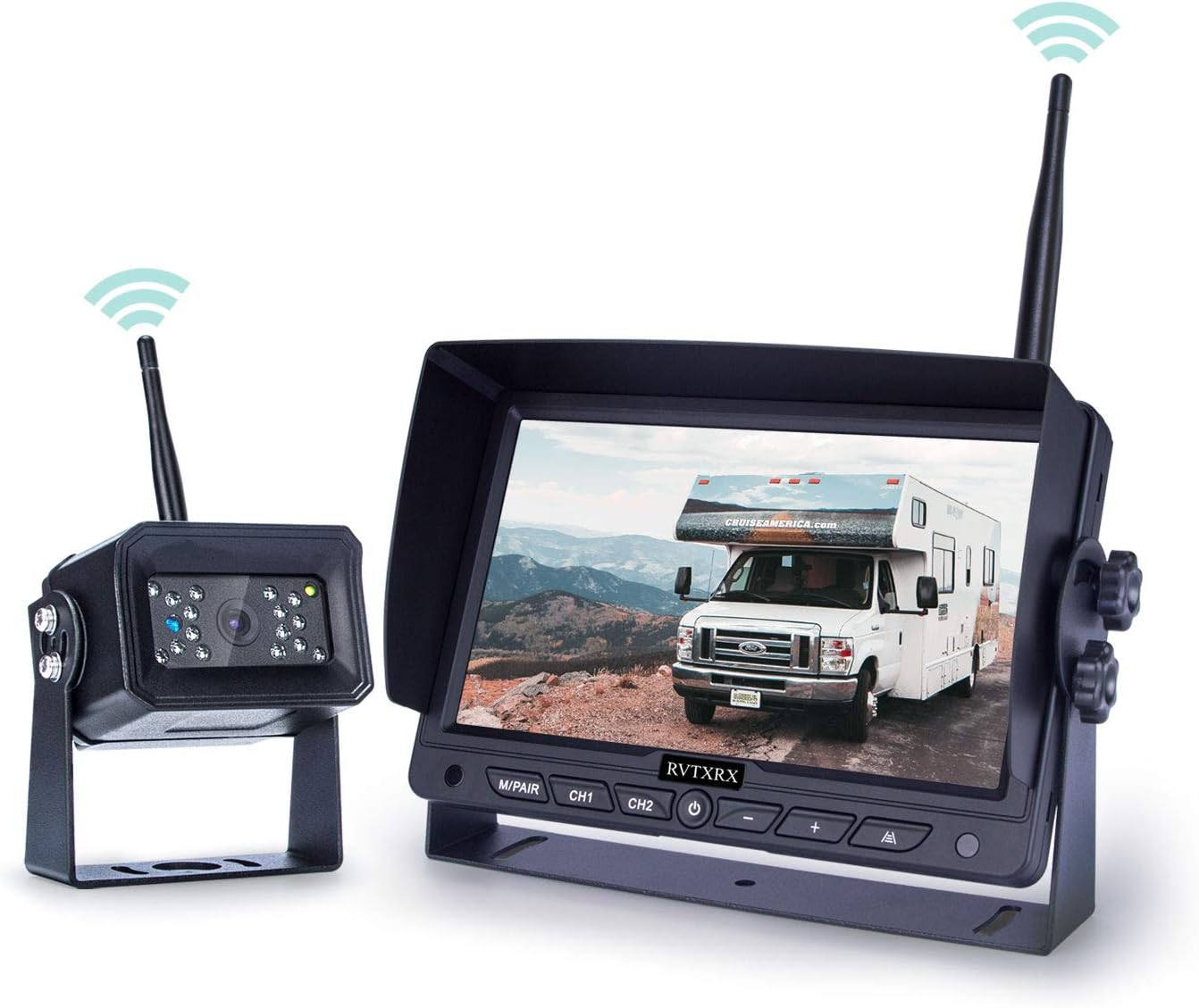 7 Inch Wireless Backup Camera Kit with Night Vision P5735