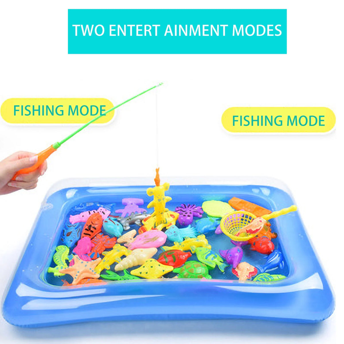 Inflatable Sand Table Toy Sand Fishing Tray I662654