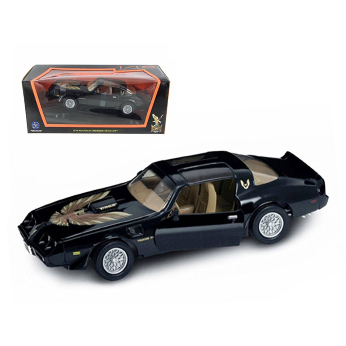 Black 1/18 Diecast Model Car Z734802