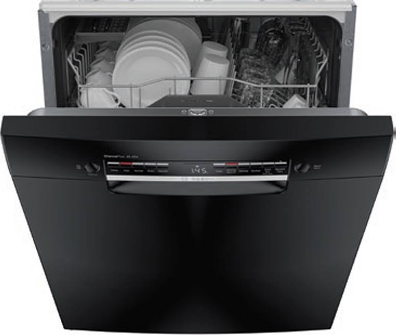 24x22 Recessed Handle Dishwasher in Black A5543