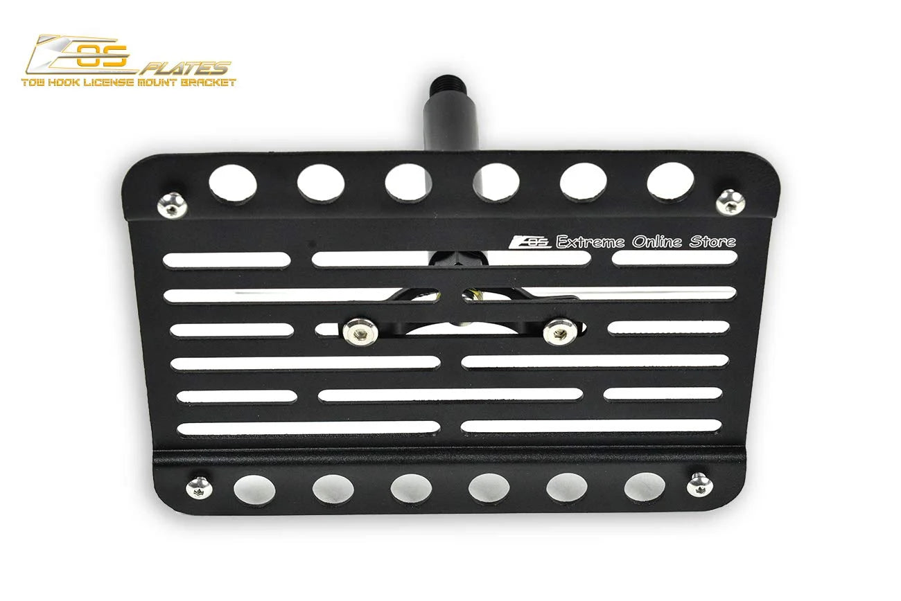 Tow Hook License Plate Relocator Mount Bracket F249