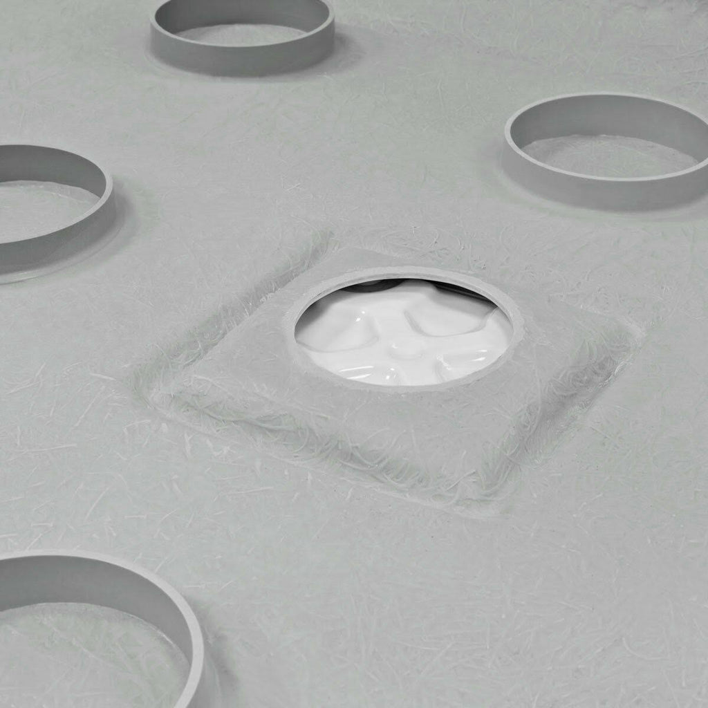 Shower Base Pan with Right/Left Drain Q4224