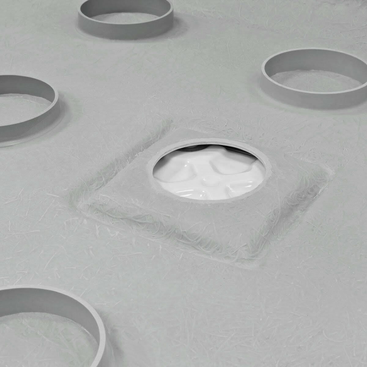 Shower Base Pan with Right/Left Drain Q4224