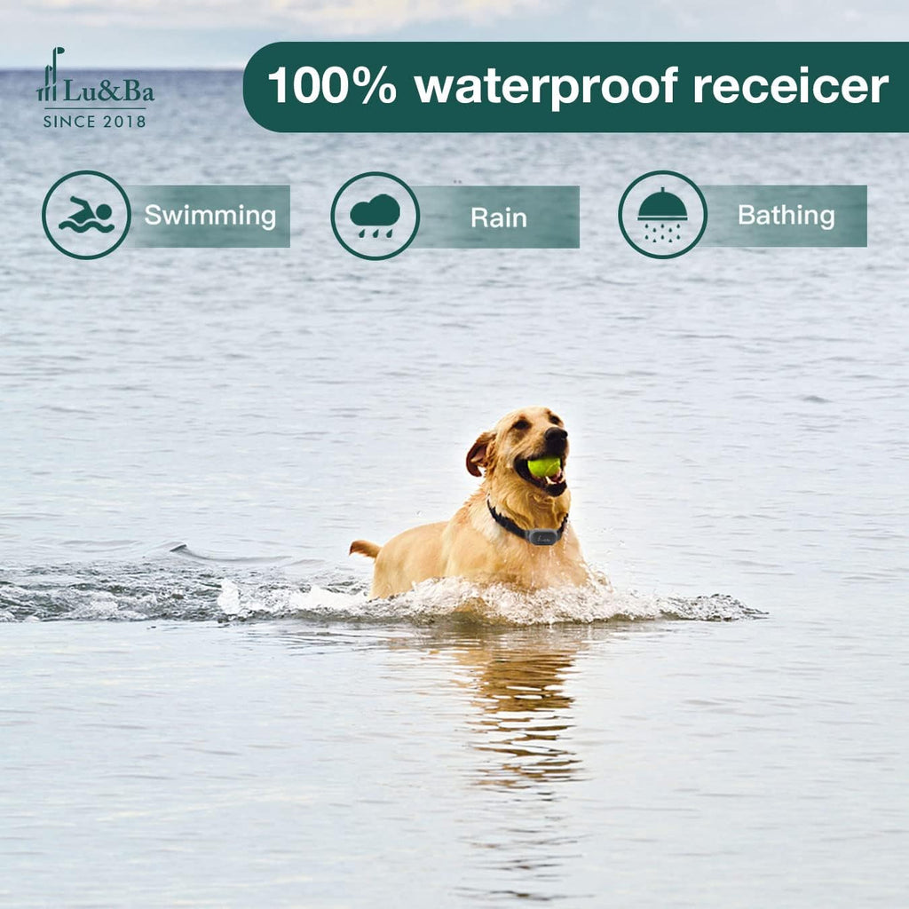 Rechargeable Waterproof Dog Training Collar Pack of 2 K431229