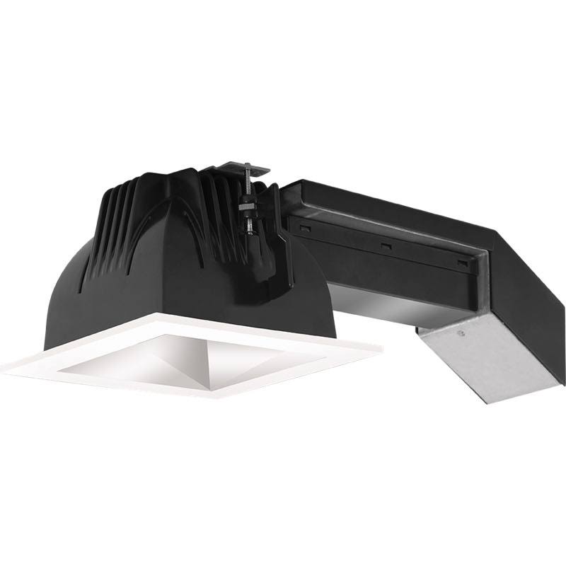 4 inch Square 12W Dimmable 4000K 80 CRI Matte White Ring B8230