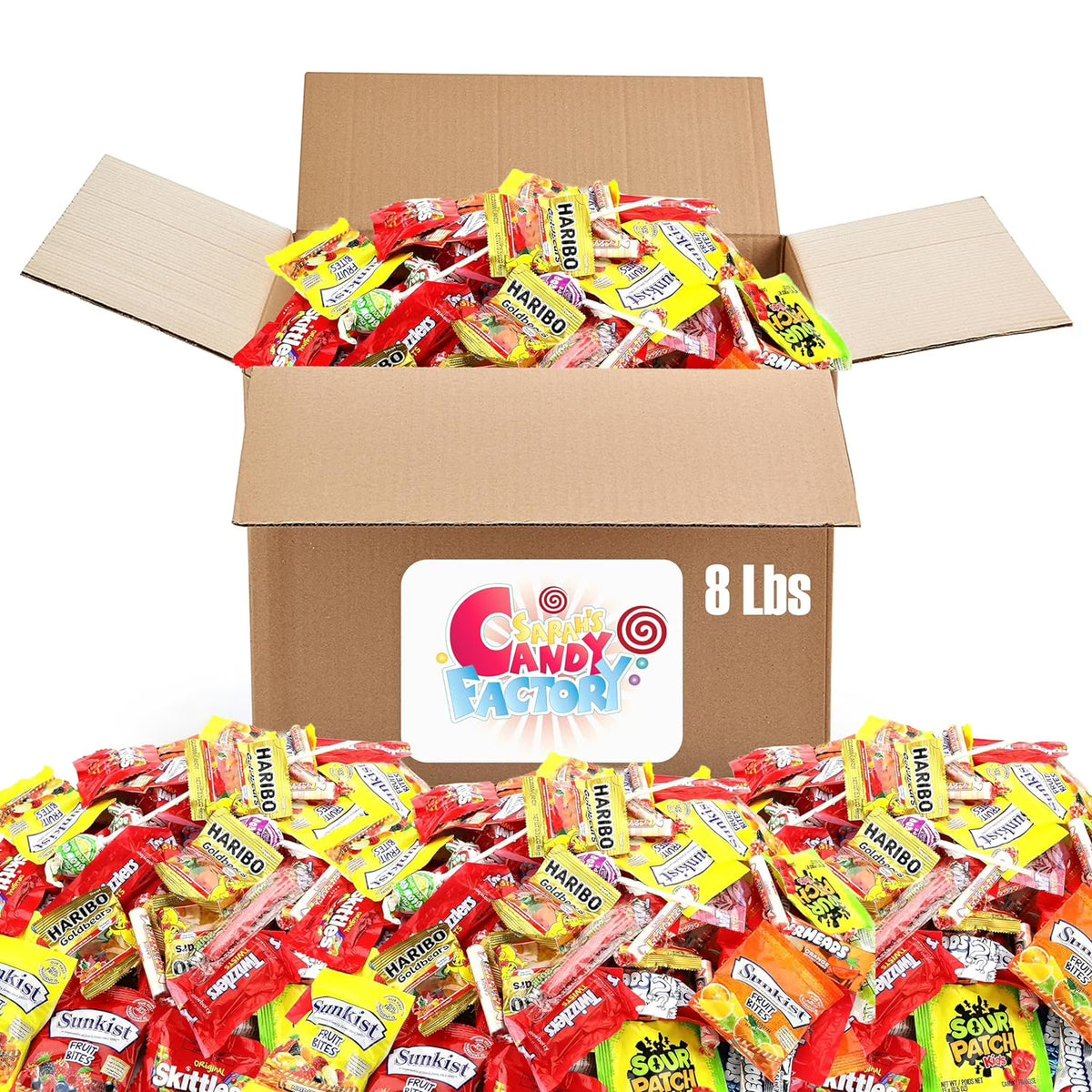 Bulk Assorted Fruit Candy In Box, 8 Lb G87383