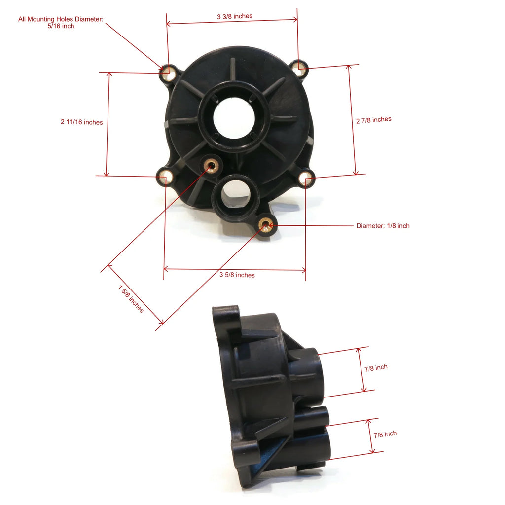 Water Pump Impeller Kit For 1995 Evinrude 150 HP Outboard U71112