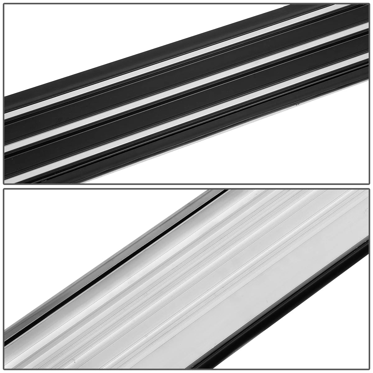 Pair 5.5" Aluminum Side Step Nerf Bar Running Board N28291