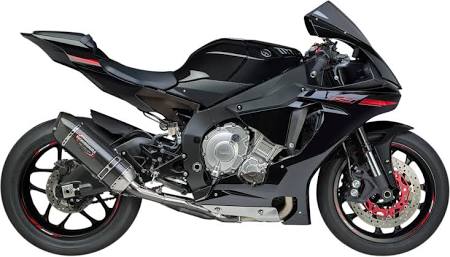 3/4 Exhaust Carbon Fiber Muffler Gray H7187