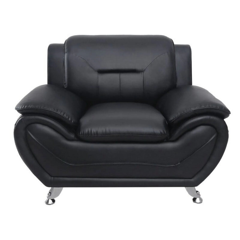 Faux Leather Upholstered Club Chair Z642667