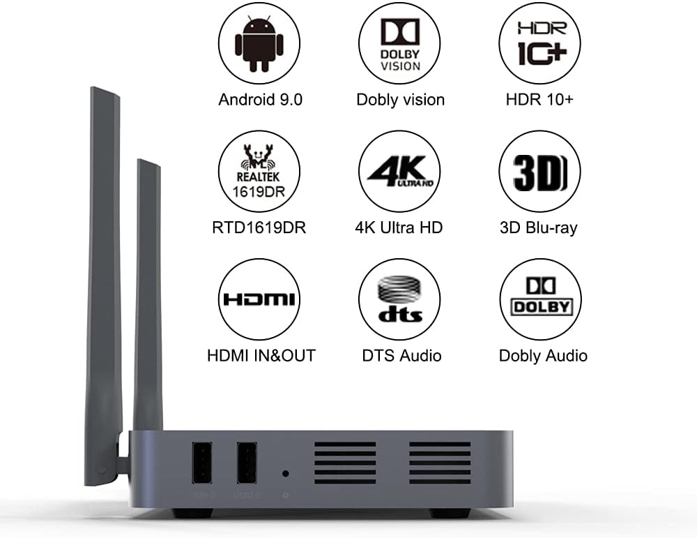 4K Media Player Android TV Box with HDR10+ Q115141