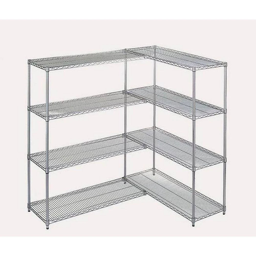 Add-On Kit for Chrome-Plated Wire Shelving 24 x 36 x 86 inch K305479