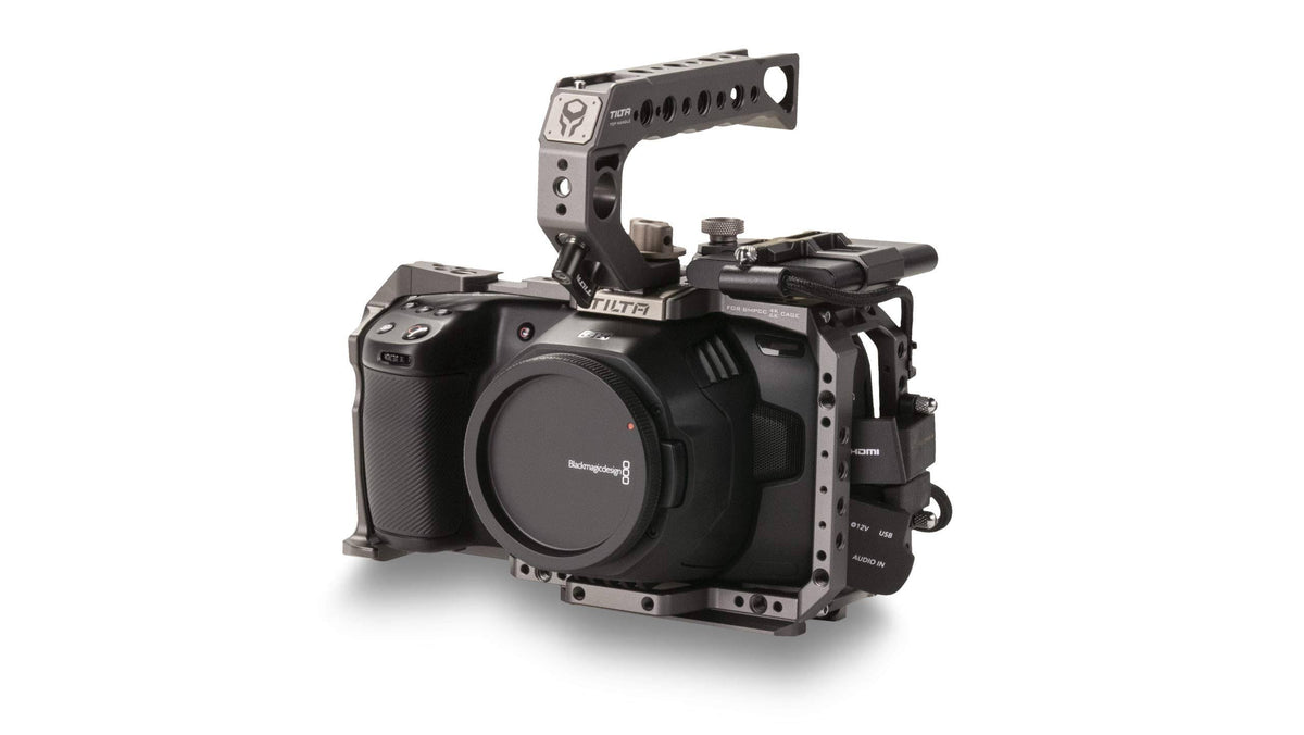 Gray Camera Cage Kit for BMPCC 4K R1107