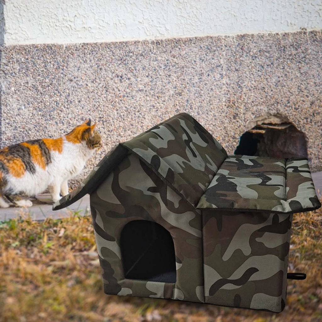 Waterproof Folding Pet Tent Cat House Dog Kennel J7813