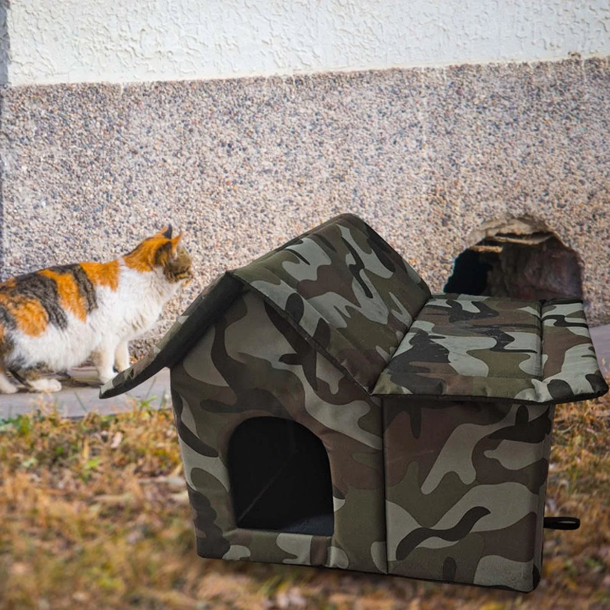 Waterproof Folding Pet Tent Cat House Dog Kennel J7813
