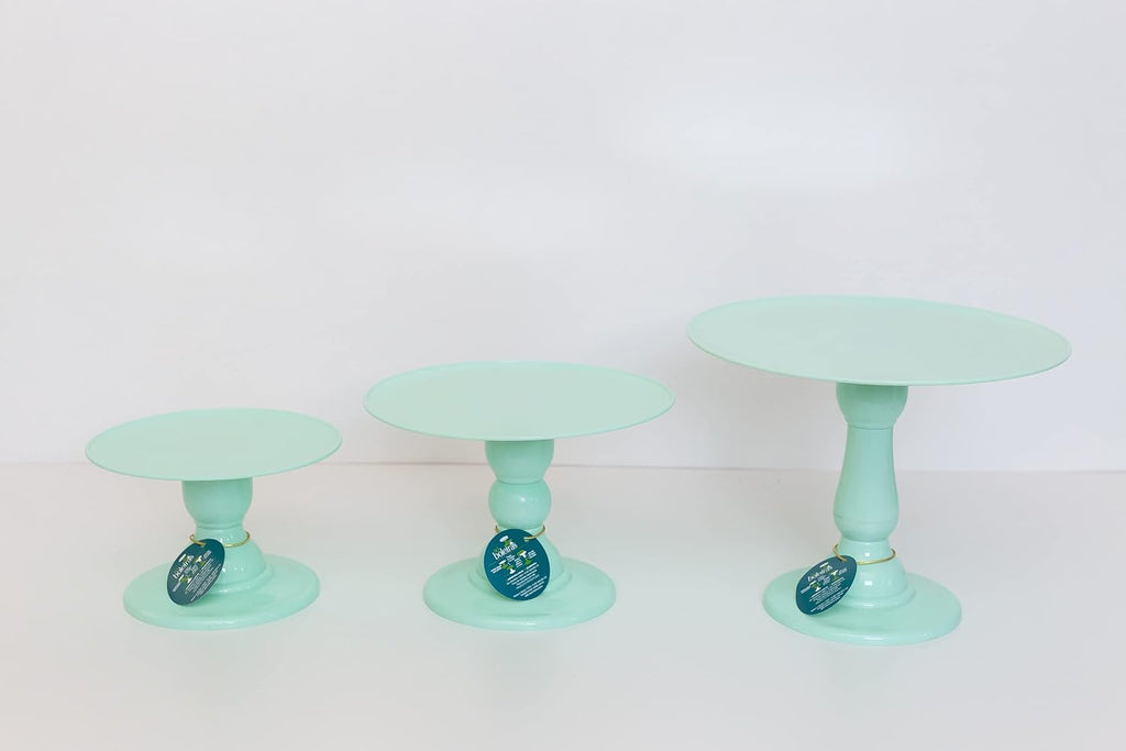 Set of 3 Cake Stands (Light Pink) V965600