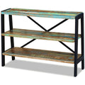 Solid Reclaimed Wood Sideboard 3 Shelves B32090