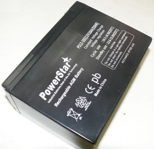 Pack of 2 12V 10AH Rechargeable Sealed Lead Acid Battery K375629