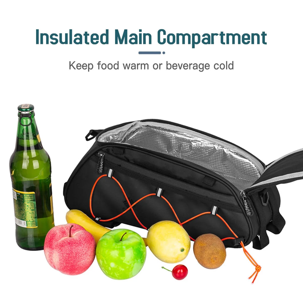 Bike Rack Bag Set with Cooler and Hanging Bags D494