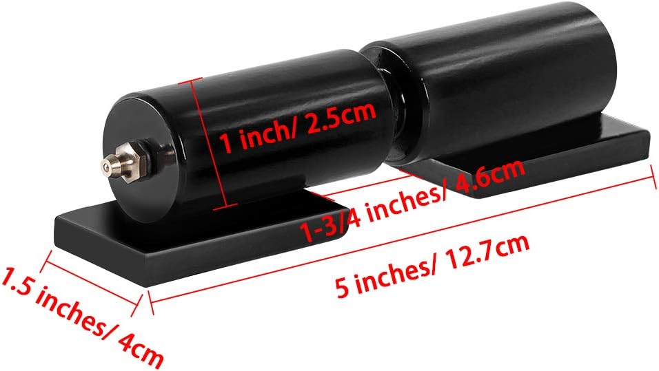 2-Set Barrel Gate Hinge 5 Inches, Load Capacity 3300 Lbs Pack of 2 U257738