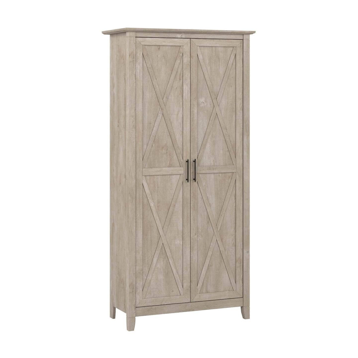 Washed Gray Kitchen Pantry Cabinet K32581