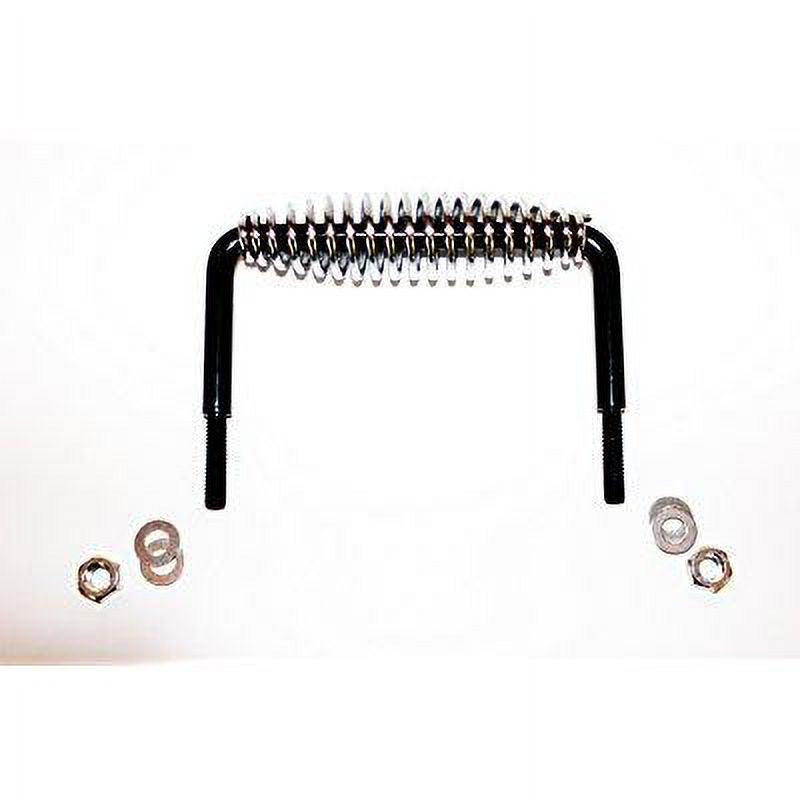Chrome Spring Grip Handle with Built In Mounting Bracket N42319
