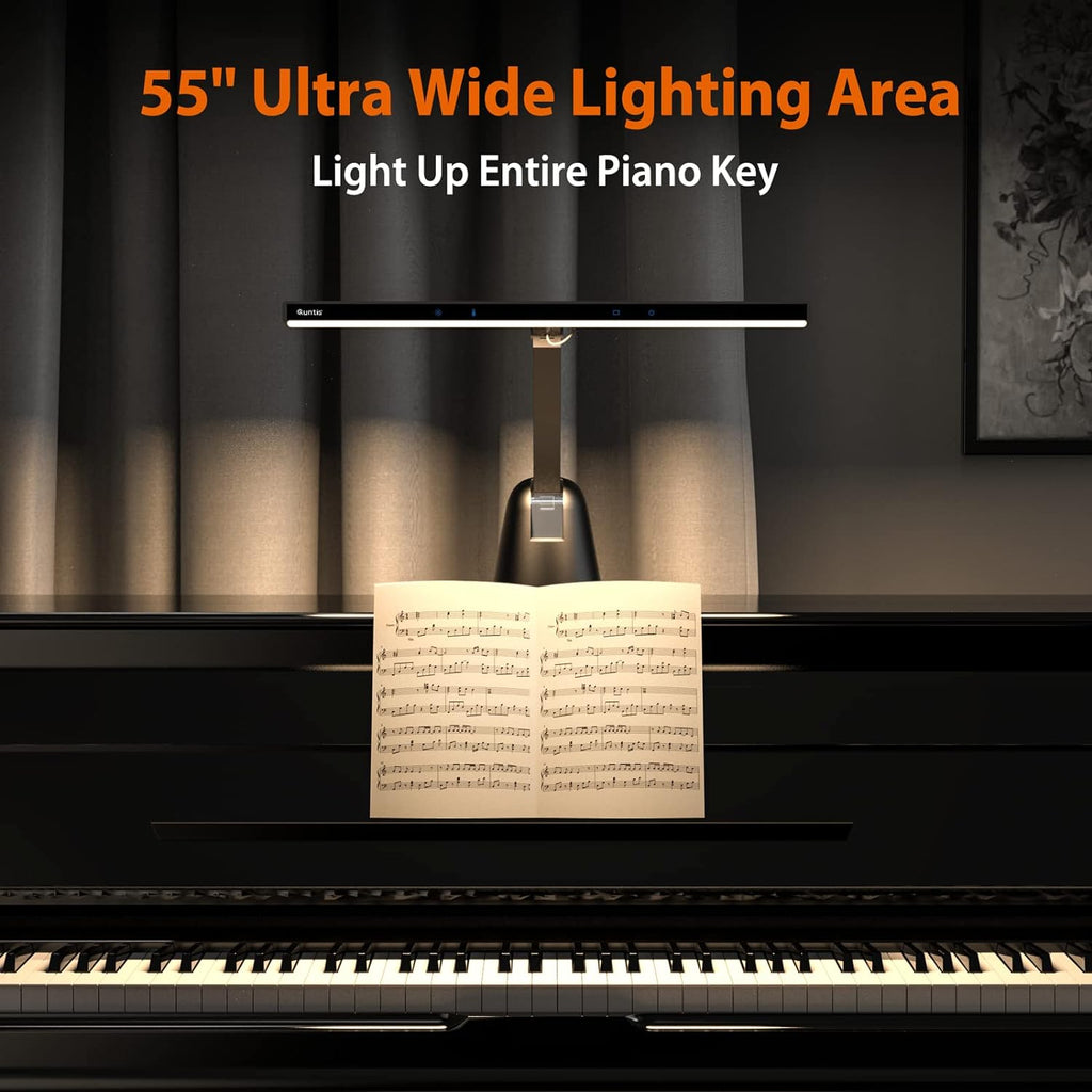 Piano Light with Auto-Dimming LED Lamp X490