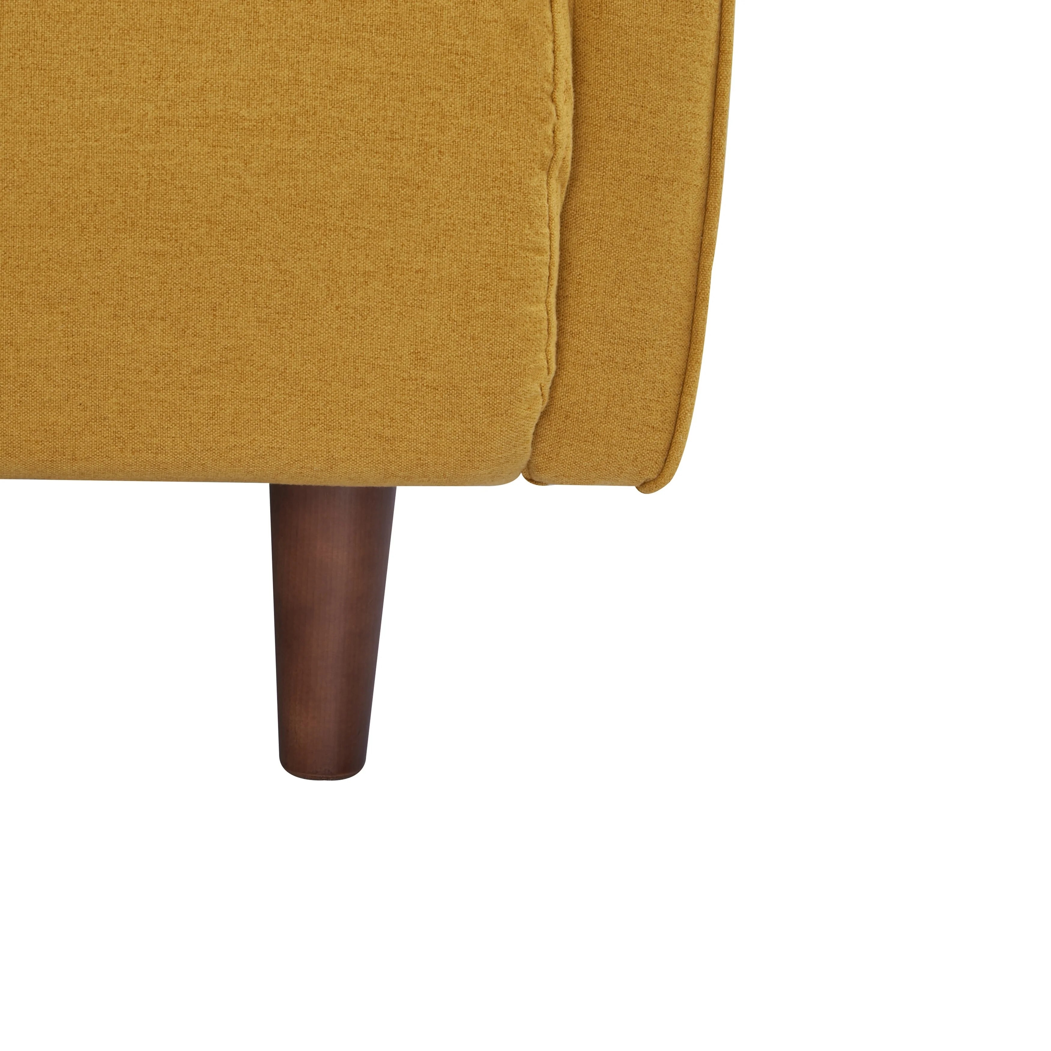 Yellow Sleeper Arm Chair Set of 2 V844