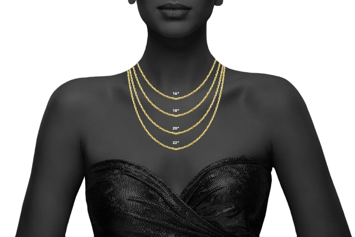 18" 14K Yellow Gold Box Chain with Spring Ring Clasp Q712390