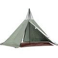 Pyramid Tent 4-Season Portable 2 People 7.2ft Height Z474031
