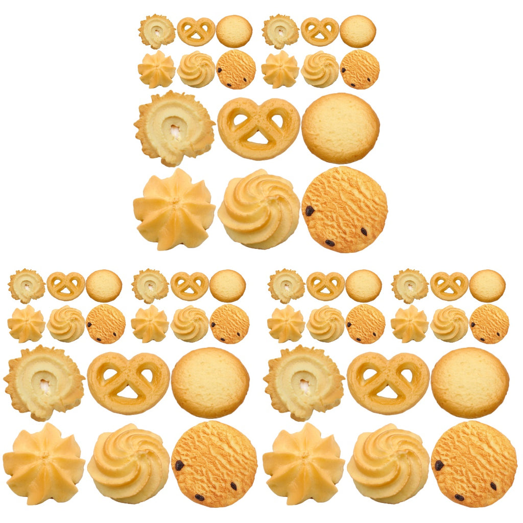 54 Pcs Dollhouse Miniatures Cookies Chocolate Popcorn Biscuit Fake Candy Food Plaything U39270
