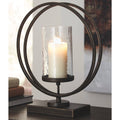 Gold Candle Holder M492