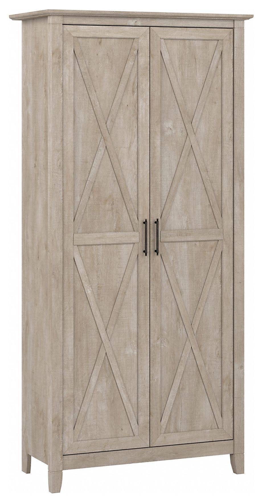 Washed Gray Kitchen Pantry Cabinet K32581