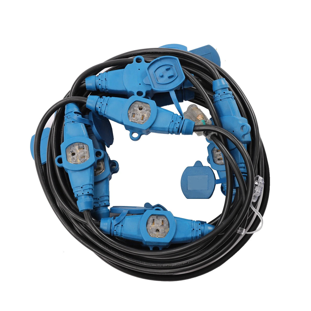 50FT Extension Power Cord 11 Outlets Heavy Duty A699767