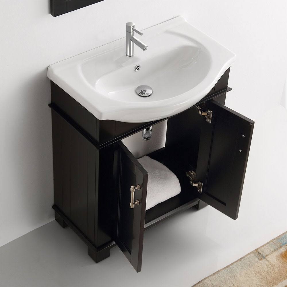 Gray Traditional Bathroom Vanity Q740