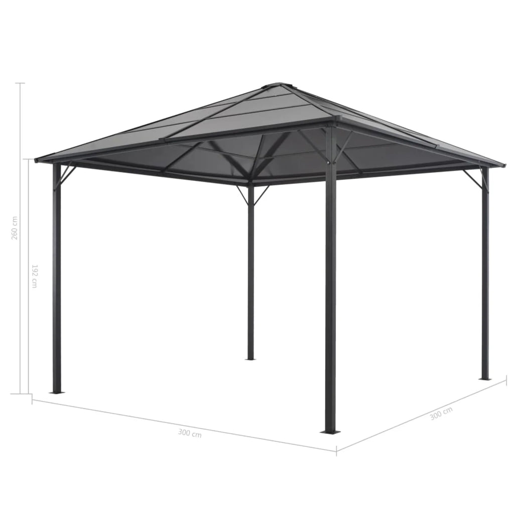 Aluminum Pop Up Canopy Tent with Curtain H6455