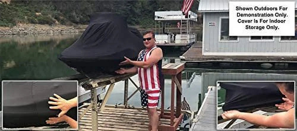 Indoor Jet Ski Cover with Storage Bag Y8385