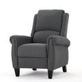 Charcoal Fabric Recliner I5841