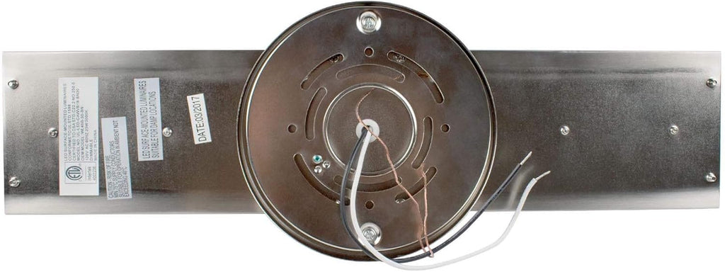 18 Inch LED Wall Vanity Light, 23W, 3000K, 1200 Lumens, Brushed Nickel, TRIAC Dimmable G105470