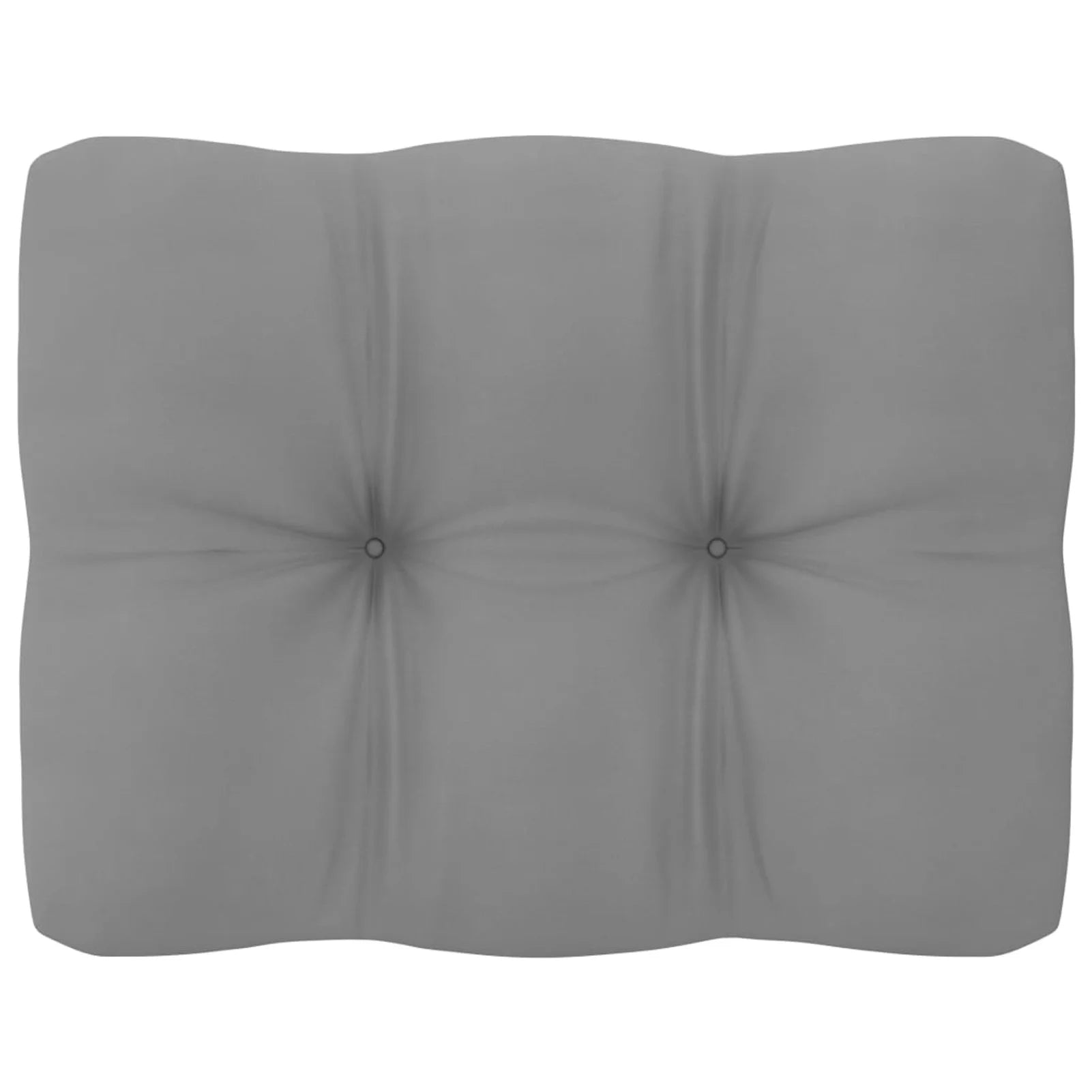 Set of 3 Gray Cushioned Patio Lounge Sectional Sofa with Footrest T2654