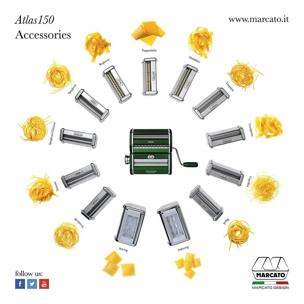Atlas Pasta Machine with Pasta Cutter C270600