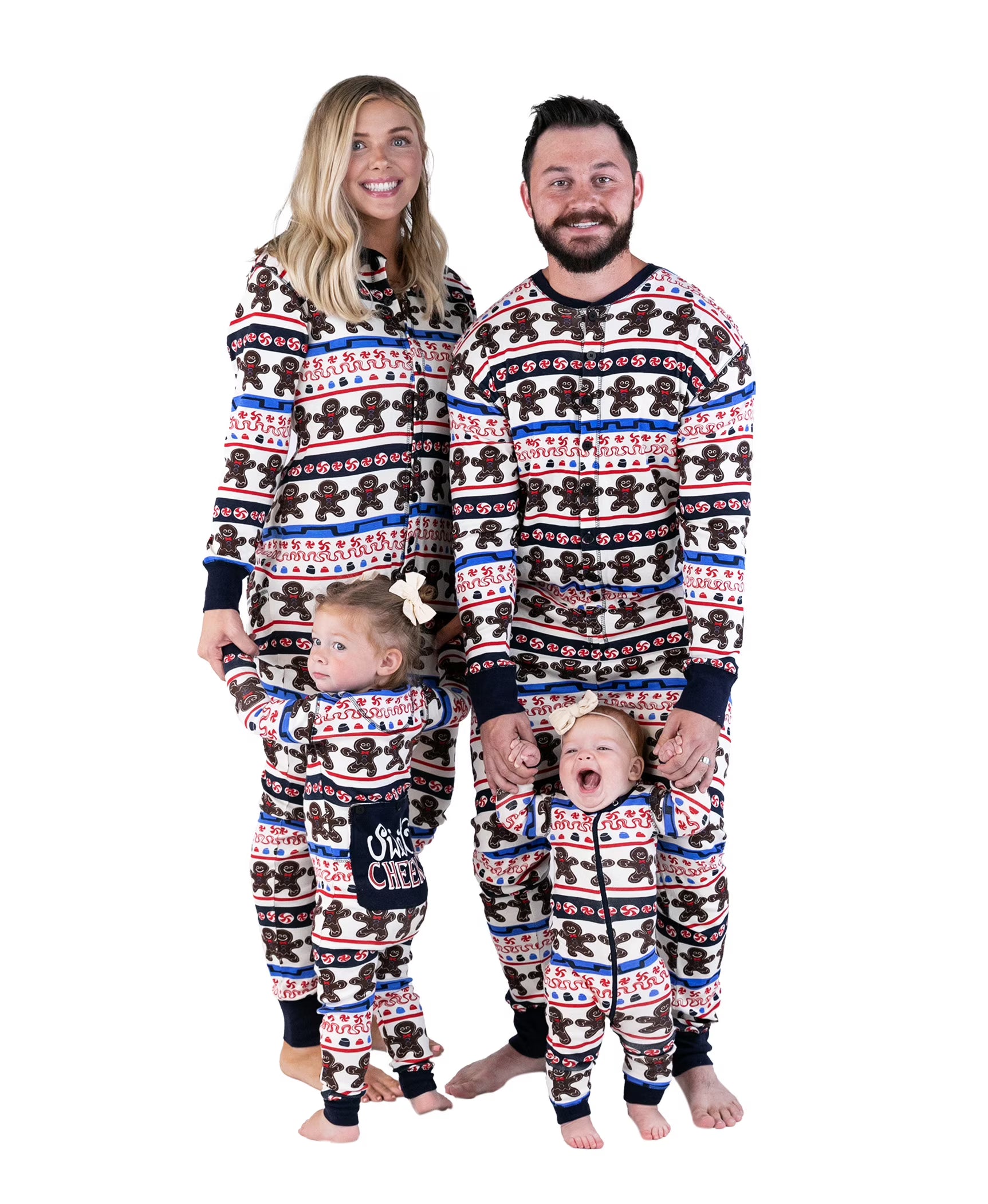 Sweet Cheeks Gingerbread XX-LARGE Matching Pajamas C419764