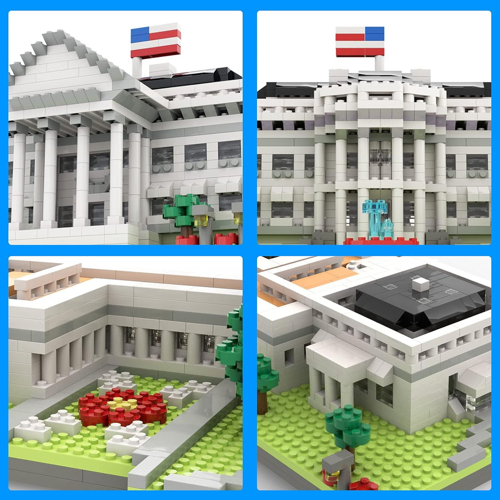 White House U.S. Capital Model Set 3000 Pieces Building Toy Q1685