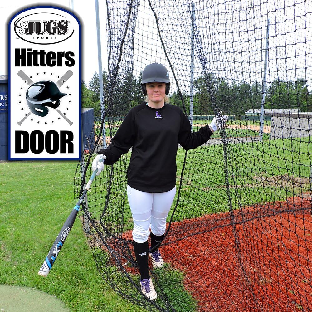 Black Twisted Knotted Polyethylene Batting Cage Nets B388043