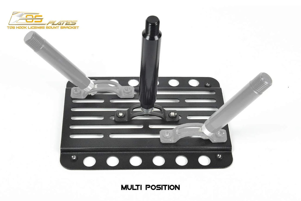 Tow Hook License Plate Relocator Mount Bracket F249