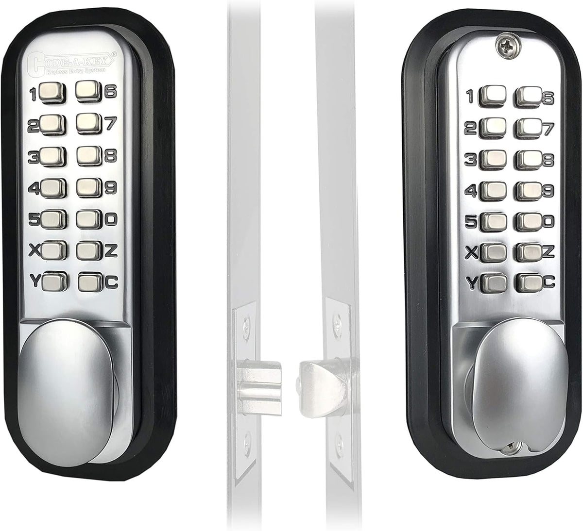 Mechanical Keyless Combination Latch Door Lock Q98325