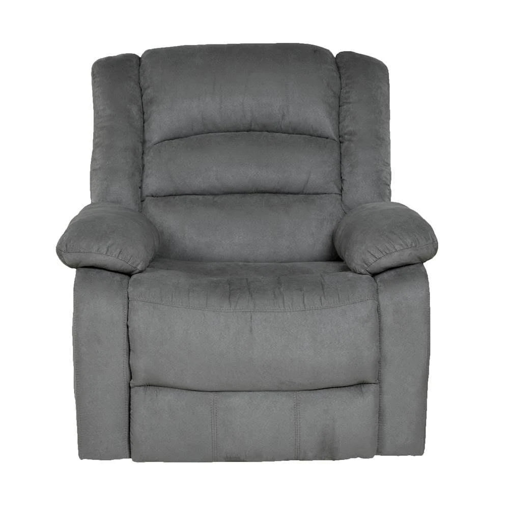 Gray Massaging Rocker Recliner H887962