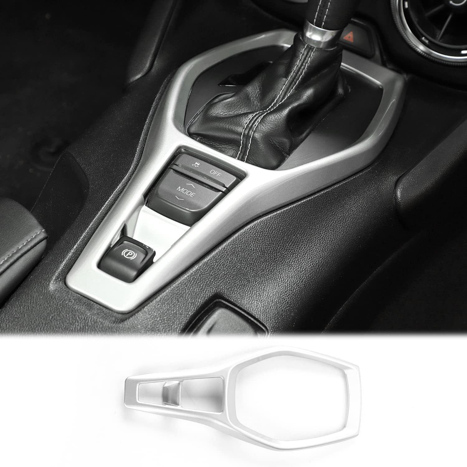 Carbon Fiber Dash Board Decor Sticker for Chevrolet Camaro, Pack of 2 H170357